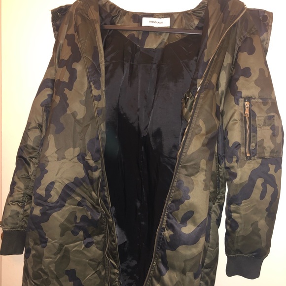 Camouflage TRENDIANO coat - Picture 1 of 8